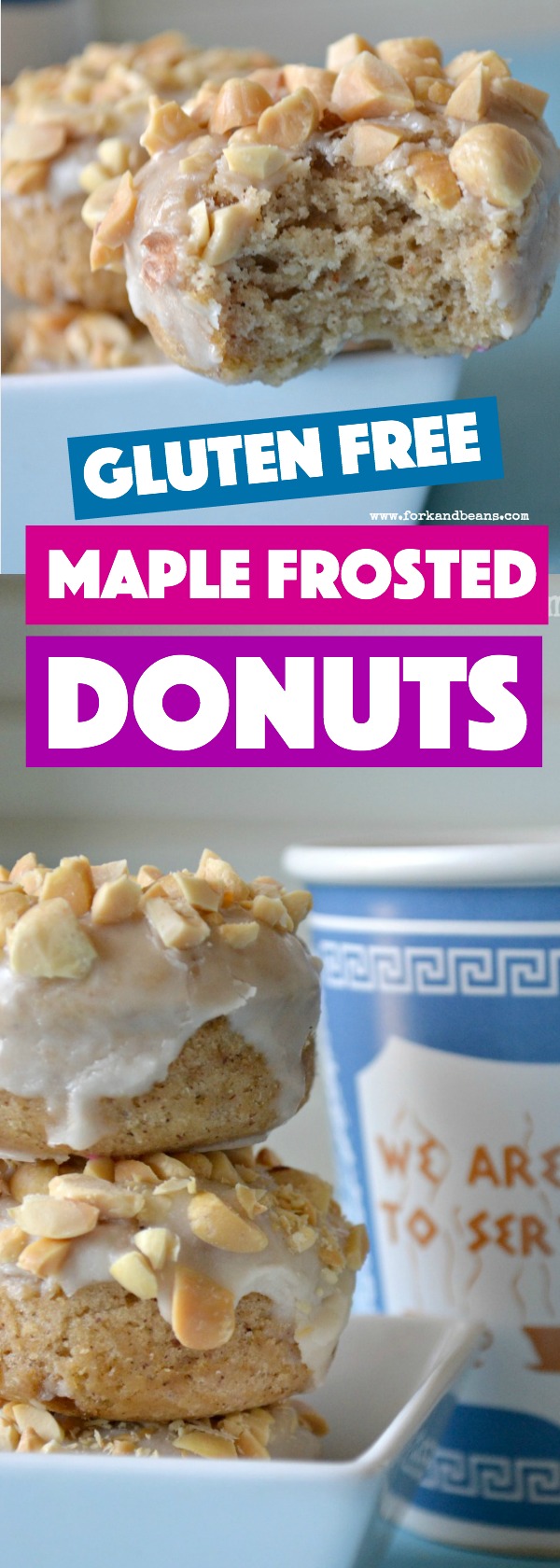 Maple Frosted Donuts - Fork and Beans