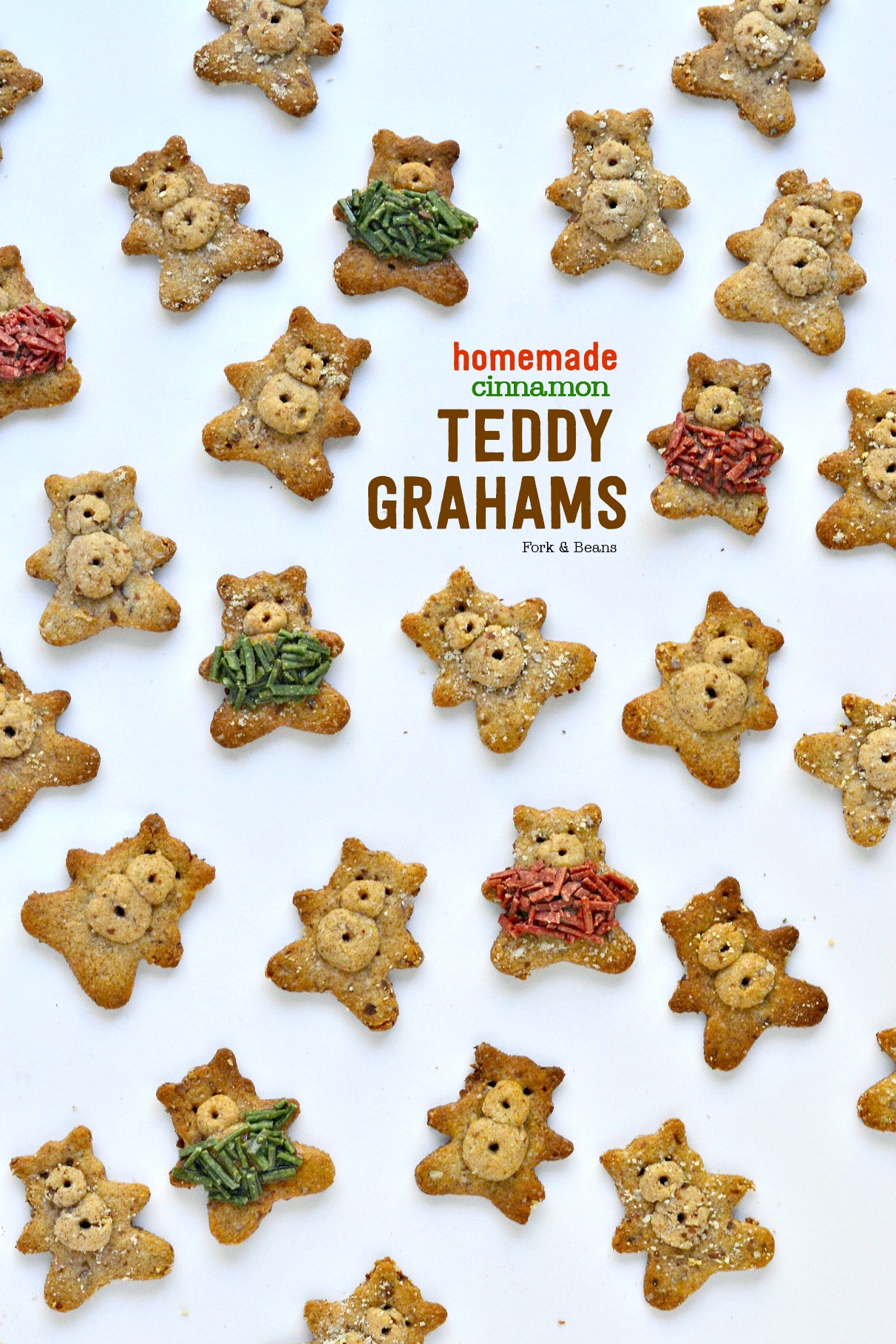 Cinnamon Teddy Grahams Fork And Beans