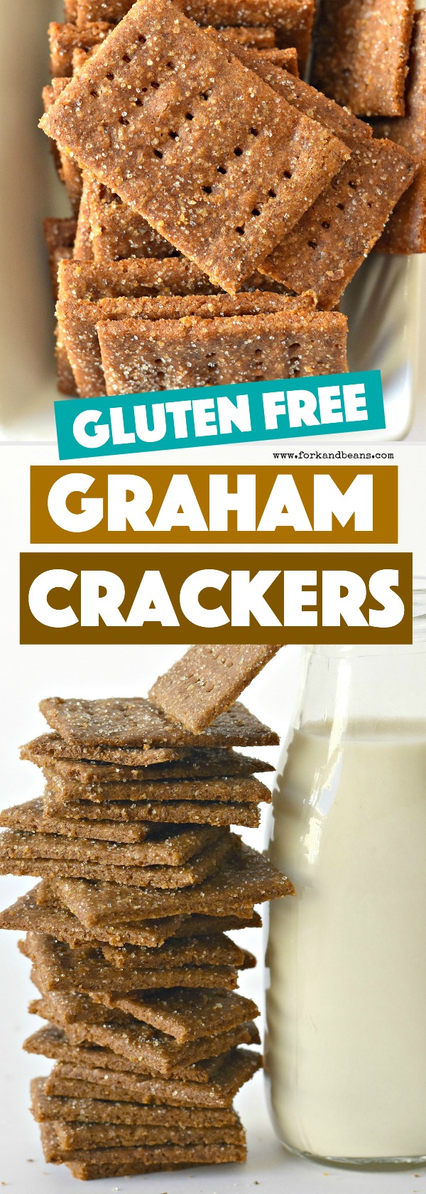 These gluten free graham crackers are the perfect mid-afternoon snack ...