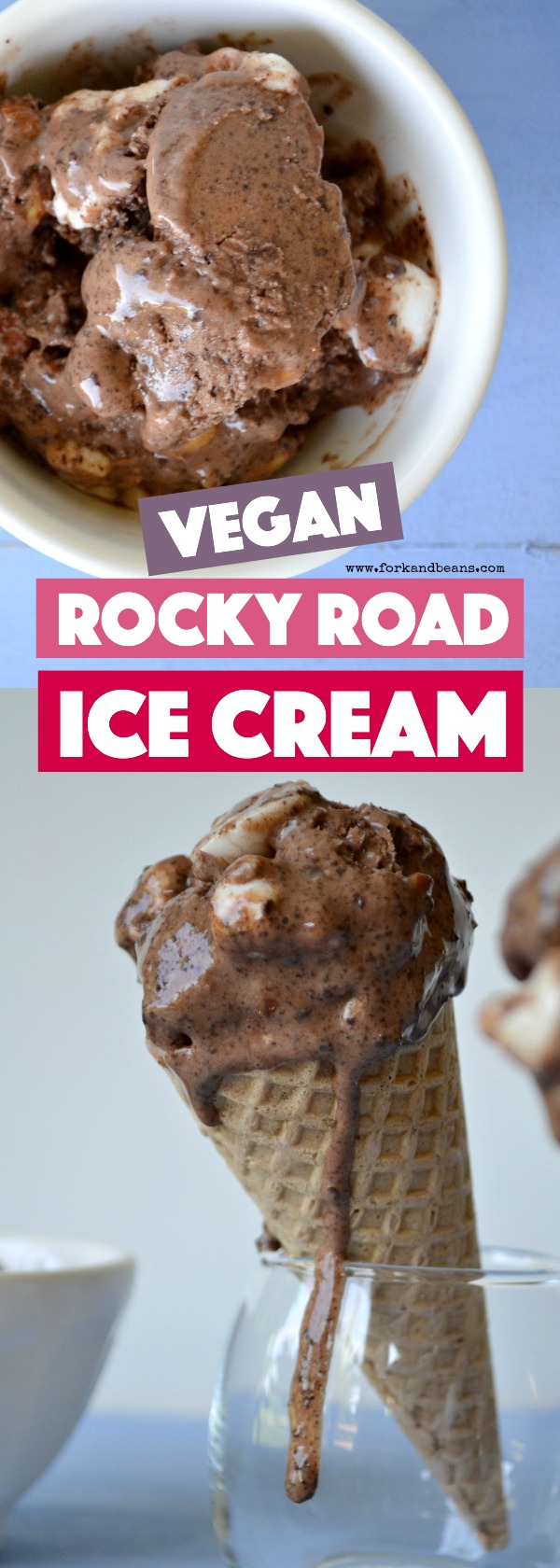 Make your own Vegan Rocky Road Ice Cream in the comfort of your own home in the most simple way!