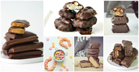 10 Homemade Gluten-Free Vegan Candy Bars - Fork and Beans