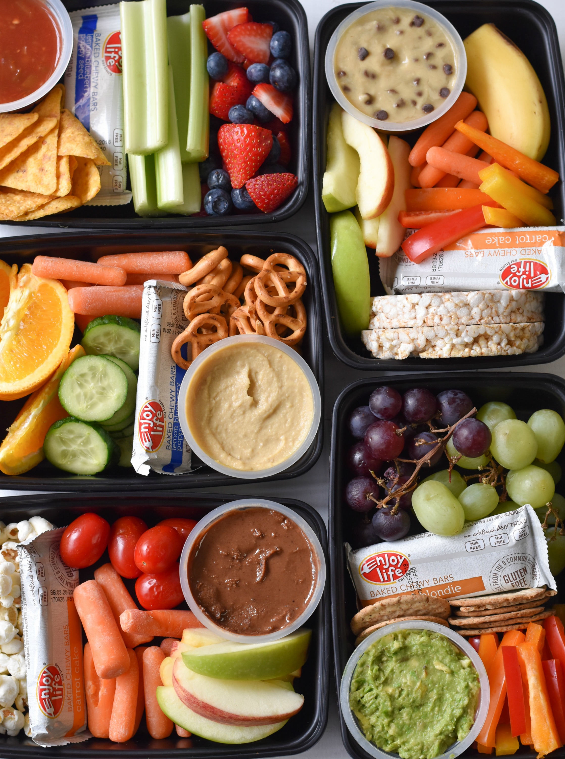 Kids Snack Bento Boxes Fork And Beans